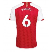 Camisa de time de futebol Arsenal Gabriel Magalhaes #6 Replicas 1º Equipamento 2023-24 Manga Curta